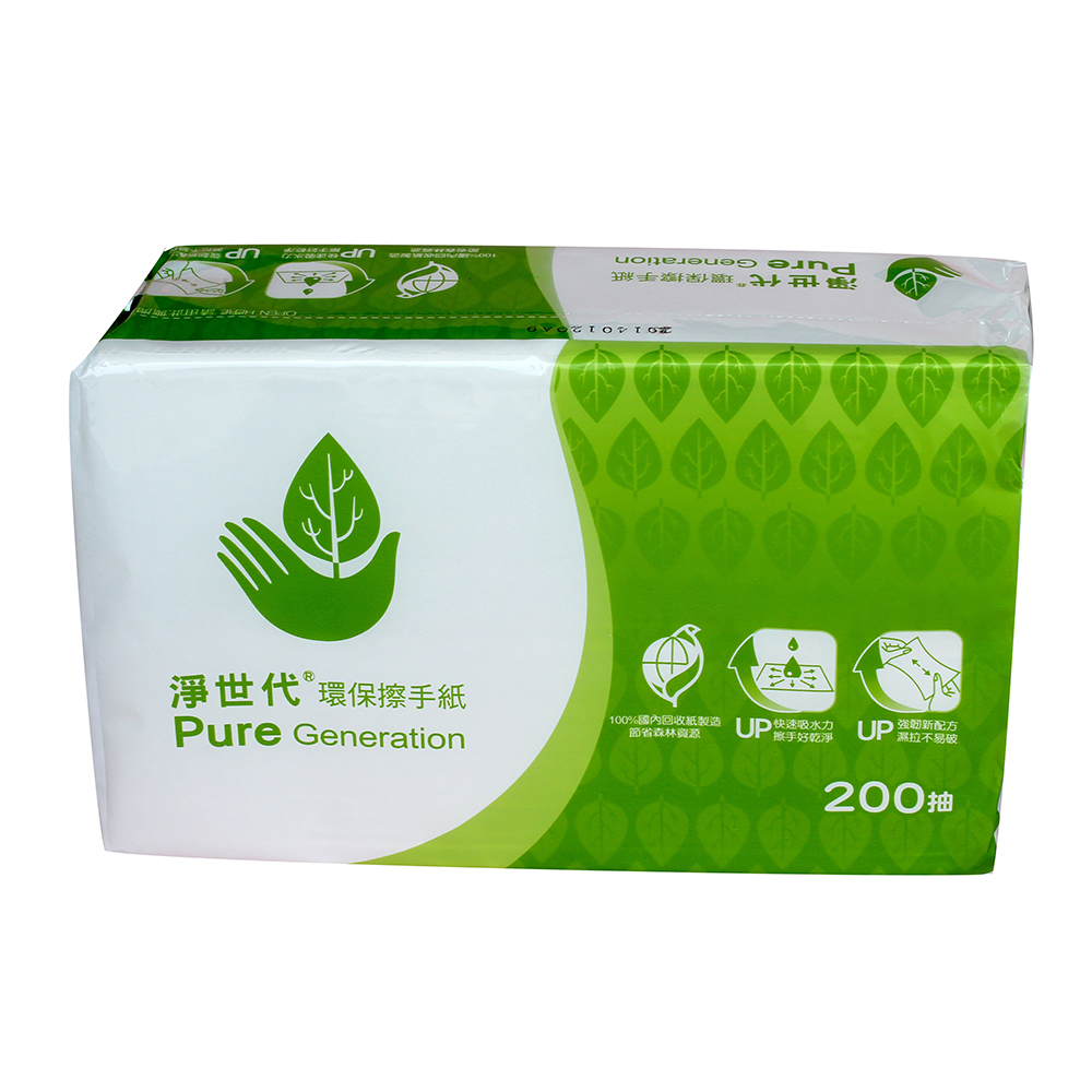 淨世代環保擦手紙