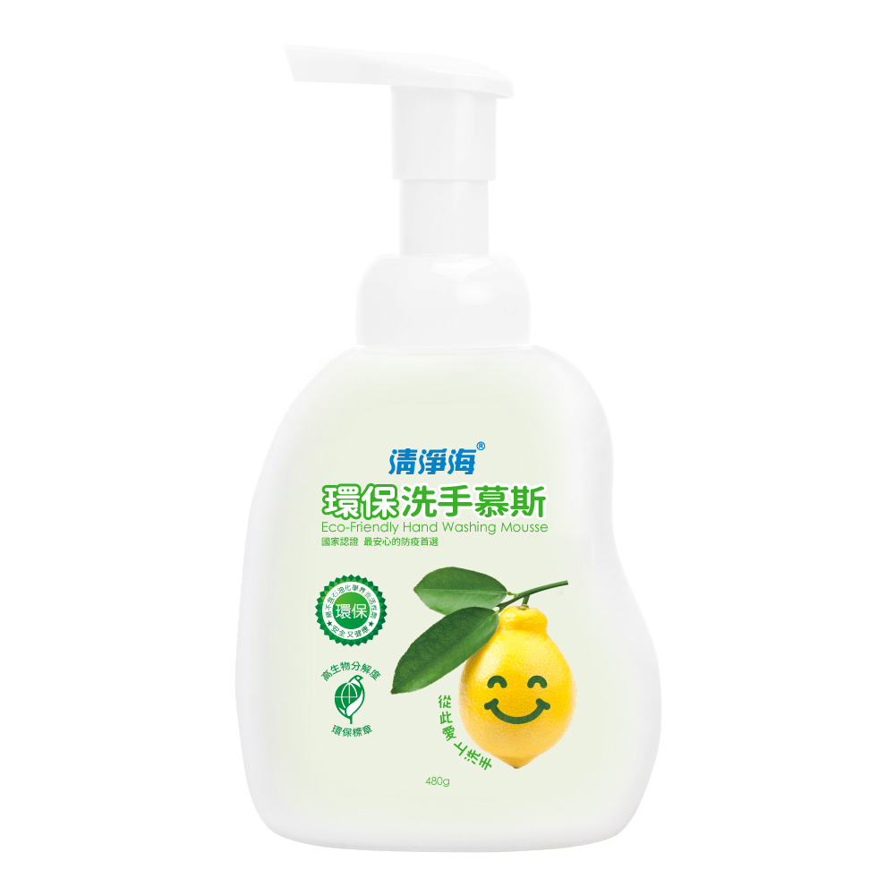 清淨海環保洗手慕斯-480ml